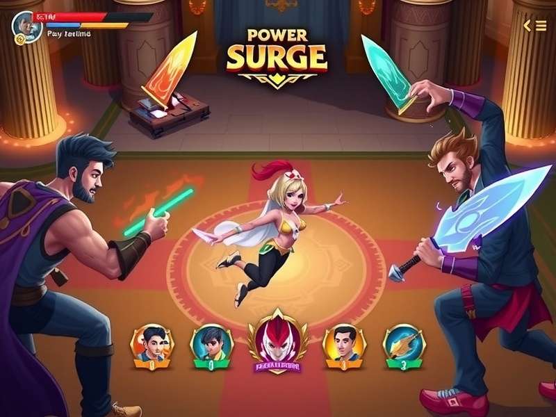Saffron Power Surge gameplay screenshot